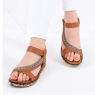Fox Shoes F288091009 Taba Kadın Sandalet