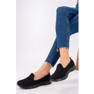 Fox Shoes F328344804 Siyah Kadın Günlük Ayakkabı