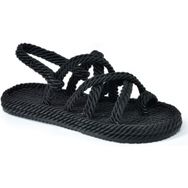 Fox Shoes F470135104 Siyah Kadın Sandalet