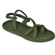 Fox Shoes H596111604 Haki Kadın Sandalet