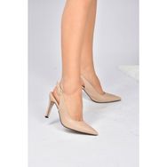 Fox Shoes K404910309 Ten Kadın Topuklu Ayakkabı