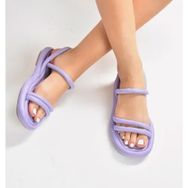 Fox Shoes K848218509 Lila Kadın Sandalet