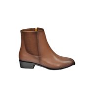 Fox Shoes L252673109 Taba Kısa Topuklu Kadın Bot