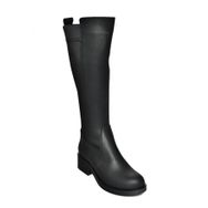 Fox Shoes R674009809 Siyah Alçak Topuklu Kadın Çizme
