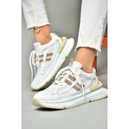 Fox Shoes S973017604 Beyaz Vizon Kumaş Spor Ayakkabı Sneakers