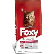 Foxy 15 kg Kuzu Etli ve Pirinçli Yetişkin Kedi Maması