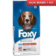 Foxy Kuzu Etli 1 kg Yavru Açık Köpek Maması