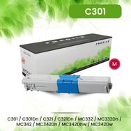 Fragile Kırmızı C301 - 44973542 Uyumlu Muadil Toner