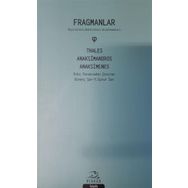 Fragmanlar: Kişilikleri-Doktrinleri-Alımlanmaları - Anaksimandros