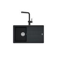 Franke Basis Bfg 611 Nero Granit Evye Active Plus Doccia 2.0 Batarya Set