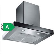 Franke Crystal Fcr 625 Tc Bk Xs E Sınıfı 4 Kademeli Dokunmatik Ada Tipi Davlumbaz Siyah