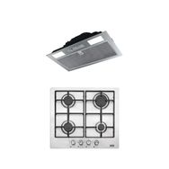 Franke Fbı 525 GR/500 Inox Aspiratör Fhnl 604 4g x E Inox Ocak Ankastre Set