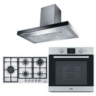 Franke Fcr 925 Tc BK/XS/900 Mythos Davlumbaz - Fhnl 905 4g Tc Xs Ocak - Fsl 86 H Xs Fırın Ankastre Set