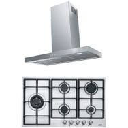 Franke FDF EG6 90 XS+FHNL 905 4G TC XS C Inox 2'li Ankastre Set