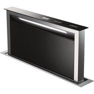 Franke FDW 908 IB XS B.Glass Downdraft Siyah Ankastre Davlumbaz