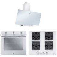 Franke FPJ 615 WH A Davlumbaz FHNS 604 WH Ocak - MA 82 WH Fırın Ankastre Set