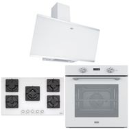 Franke FPJ 915 V WH-SS+905 4G TC WH C+FMA 86 H WH Beyaz 3'lü Ankastre Set