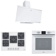 Franke FPJ 915 V WH/SS - FHNS 705 4G TC WH C - FSL 86 H WH Beyaz 3'lü Ankastre Set