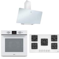 Franke FPJ 915 WH A Davlumbaz FHNS 905 WH Ocak FSL 86 WH Fırın Ankastre Set