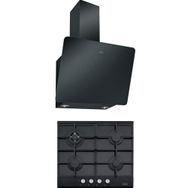 Franke FPJ615 V BK A+FHNG 604 4G TC BK C Siyah 2'li Ankastre Set