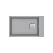 Franke Kubus 2 Kng 110-62 Stone Grey Tek Gözlü Damlalıksız Renkli Eviye