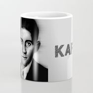 Franz Kafka Porselen Kupa Bardak