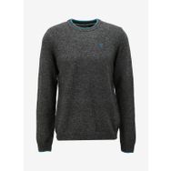 Fred Mello FM23W35MG Antrasit Bisiklet Yaka Slim Fit Erkek Kazak