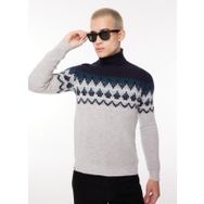 Fred Mello FM23W62MD Ekru Balıkçı Yaka Slim Fit Erkek Kazak