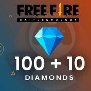 Free Fire 100 Elmas + 10 Bonus
