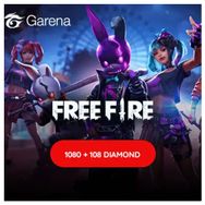 Free Fire 1080 + 108 Diamond