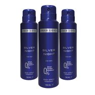 Free Love Silver Night 3x150 ml Erkek Sprey Deodorant