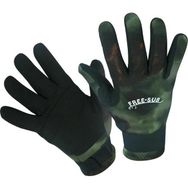 Free-Sub Güderi Camo XL Dalış Eldiveni
