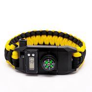 FreeCamp Kata Sarı Siyah Saat Göstergeli Paracord