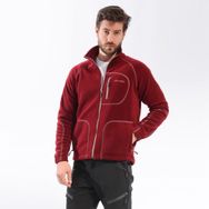 Freecamp Man Full Zipper Fleece Bordo Erkek Polar