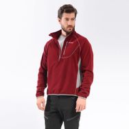 Freecamp Man Half Zipper Fleece Bordo Erkek Polar
