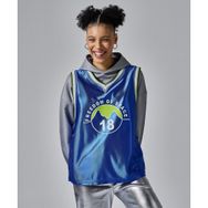 Freedom Of Space FOS197HOD-001 18 Jersey Hooded Gri Unisex Sweatshirt