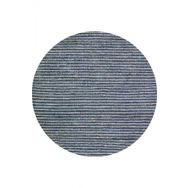 Frenda Home 120x120 cm Mavi Hasır Görünümlü Pamuk Taban Dijital Baskılı Dekoratif Yuvarlak Halı