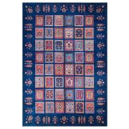 Frenda Home Binbirgece Pamuk Taban Dijital Baskılı Lacivert 100x200 cm Salon Halı