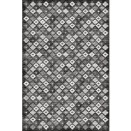 Frenda Home Kilim Desen Pamuk Taban Baskılı Gri 120x180 cm Salon Halı