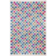 Frenda Home Kilim Desen Pamuk Taban Baskılı Krem 180x280 cm Salon Halı