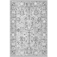 Frenda Home Kilim Desenli Gri 80x200 Dijital Baskılı Pamuk Taban Halı