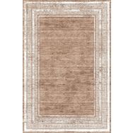 Frenda Home Vizon 100x200 Çerçeve Desenli Dijital Baskılı Pamuk Taban Halı