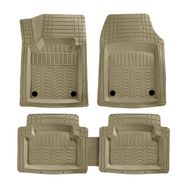 Fresh Start Jeep Comander Uyumlu 4D Premium Model Bej Havuzlu Paspas
