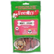 Freshy Beefy Sticks Tahılsız Biftekli Çubuk 10 Adet Köpek Ödülü