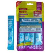 Freshy Meow Gurme Tavuklu ve Keçi Sütlü Sıvı 5'li Paket 60 gr Kedi Ödülü