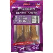 Freshy Natural Large 12.5 cm 3'lü 165 gr Dental Bones Köpek Ödülü