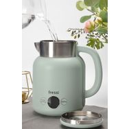 Fressi KT-01 Retrofi Su Yeşili 1.5 lt Retro Elektrikli Kettle