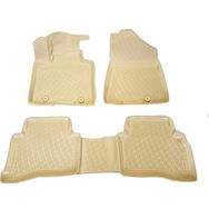 Friemats Hyundai Tucson 3D 2015-2020 Siyah Havuzlu Paspas