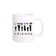 Frıends Baskılı Porselen Kupa Bardak