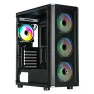 Frisby CM-105 650 W 80+ USB3.0 4x12 cm Fan Pencereli Siyah ATX Kasa